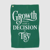 Green Golf & Sport Handtuch (Vorderseite)