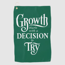 Green Golf & Sport Handtuch