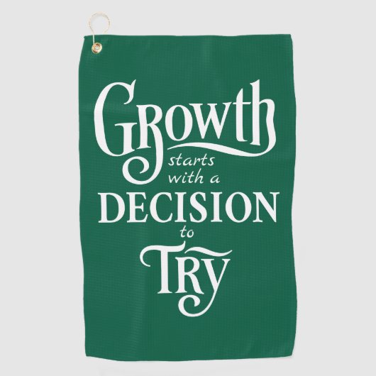 Green Golf & Sport Handtuch (Vorderseite)