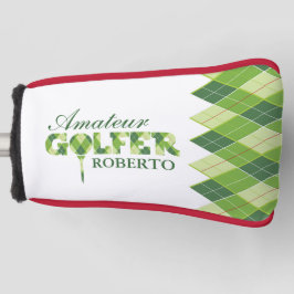 Green golfer Raute personalisiert Golf Headcover