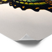 Green Goliath Birdwing Butterfly Art Print Poster (Ecke)