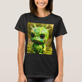 Green Goo Monster - Creepy Niedlich Canvas Print T-Shirt