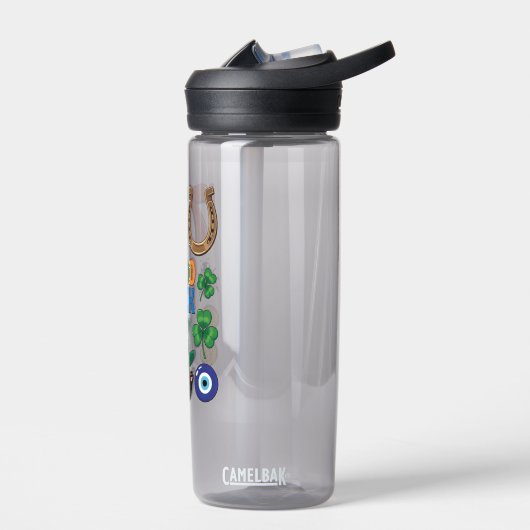 Green good Luck  Trinkflasche (Links)