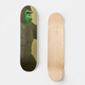 Green Gorilla Skateboard (Vorderseite)