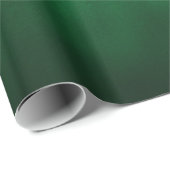 Green Gothic Ombre Abstrakt Art Geschenkpapier (Rolleneckpunkt)
