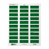 Green Gothic Ombre Hintergrundkunst (Vorne)