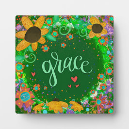 Green Grace Inspiration Hübsch Fotoplatte