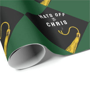 Green Grad Geschenk Geschenkpapier