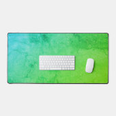 Green Gradient Marbour Mouse Pad - Custom Desk Mat Schreibtischunterlage (Tastatur & Maus)