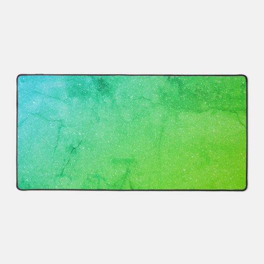 Green Gradient Marbour Mouse Pad - Custom Desk Mat Schreibtischunterlage (Vorderseite)