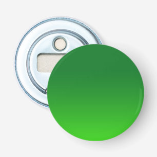 Green Gradient Ombre Vivid Modern Simple Flaschenöffner