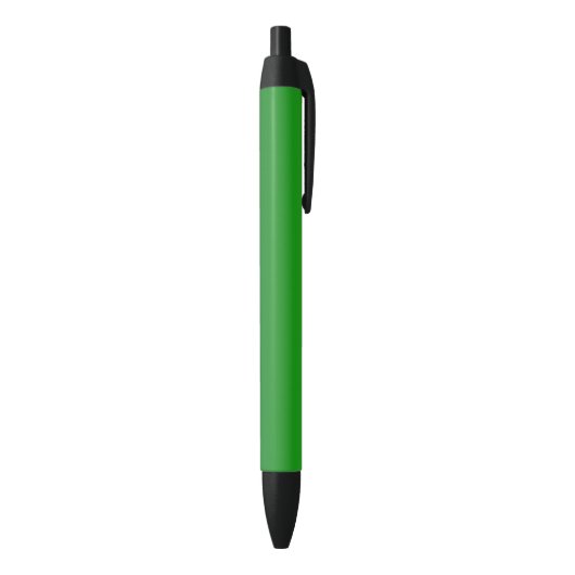 Green Gradient Ombre Vivid Modern Simple Kugelschreiber (Unterseite (Vertikal))