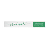Green Graduate Script Modern (Person)