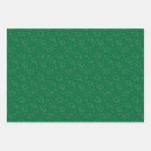 Green Graduation Cap Toss Geschenkpapier Set (Vorderseite 2)