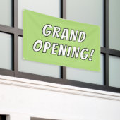 Green Grand Opening! Banner (Äußeres Gebäude)