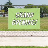 Green Grand Opening! Banner (InSitu)