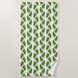 Green Grapes Beach Handtuch