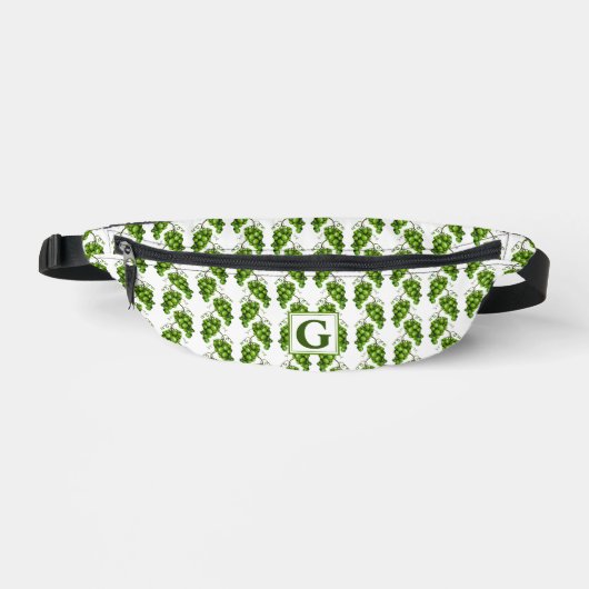 Green Grapes Fanny Pack Bauchtasche (Vorderseite)