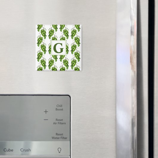 Green Grapes Magnet (In Situ (Kühlschrank))
