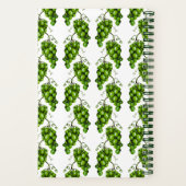 Green Grapes-Notebook Notizblock (Rückseite)