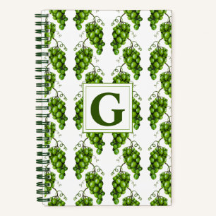 Green Grapes-Notebook Notizblock