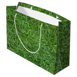 Green Grass Große Geschenktüte