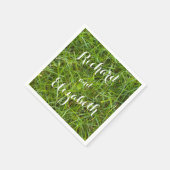 Green Grass Napkins Serviette (Ecke)