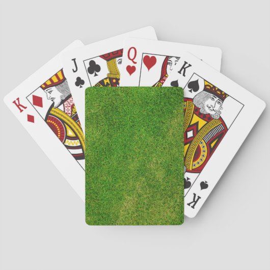 Green Grass Playing Cards Spielkarten (Rückseite)