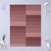 Green, Gray, Black, White Stripes Seidenpapier (Basteln)