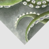 Green Gray Tentacles Seidenpapier (Ausschnitt)