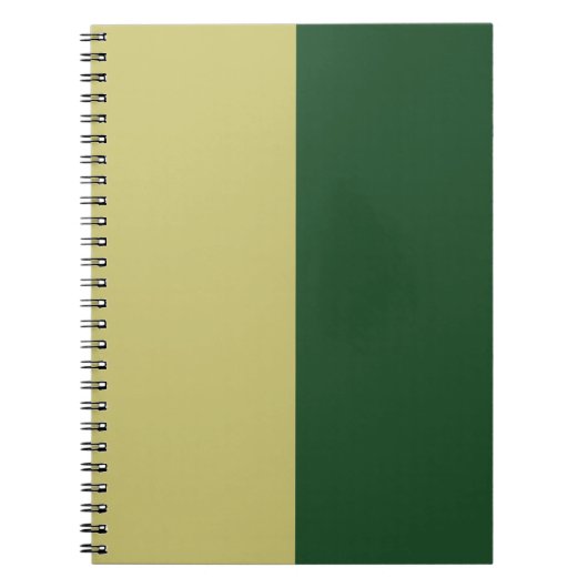 Green & Green CUSTOM University Notizblock (Vorderseite)