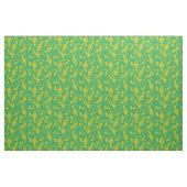 Green Grinch Ice Skaten Pattern Stoff (Fat Quarter (45,7 x 55,9 cm))