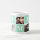 Green Großmutter Foto Collage Mimi Kaffeetasse (Mittel)
