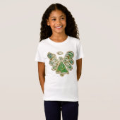 Green Guardian Angel Art Custom Holiday Shirt (Vorne ganz)