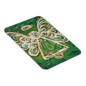 Green Guardian Angel Custom Magnet Art Malerei (Rechte Seite)