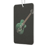 Green Guitar Air Freshener Autolufterfrischer (Links)