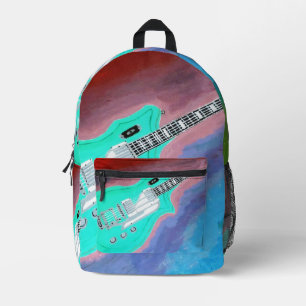 Green Guitar Rucksack