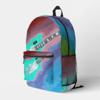 Green Guitar Rucksack