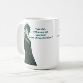 Green Hair Royal Anime Typ Kaffeetasse (Vorderseite Links)