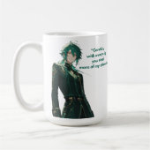 Green Hair Royal Anime Typ Kaffeetasse (Links)
