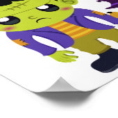 Green Halloween Poster (Ecke)