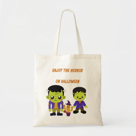 Green Halloween Tragetasche (Vorne)