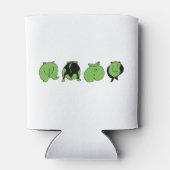 Green Hamster Hintern Dosenkühler (Rückseite)
