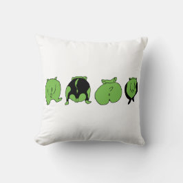 Green Hamster Hintern Kissen