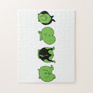 Green Hamster Hintern Puzzle
