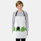 Green Hamster Hintern Schürze (Getragen)