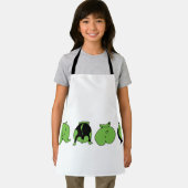 Green Hamster Hintern Schürze (Insitu)