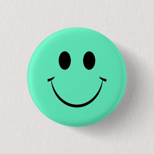 Green Happy Face Button (Vorderseite)
