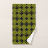 Green Harlequin Badhandtuch Set (Handtuch)