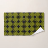 Green Harlequin Badhandtuch Set (Handtuch)